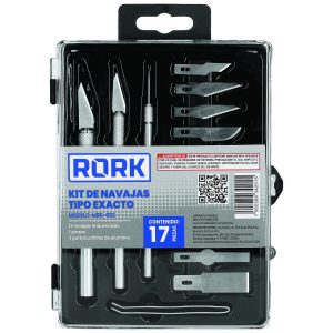 KIT DE NAVAJA TIPO EXACTO 17 PZAS