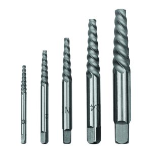 KIT DE EXTRACTORES DE TORNILLOS CON 5 PIEZAS