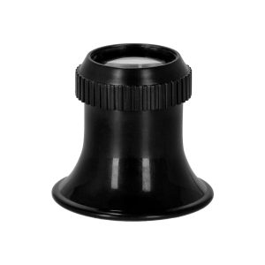 LUPA DE VASO X15 COLOR NEGRO