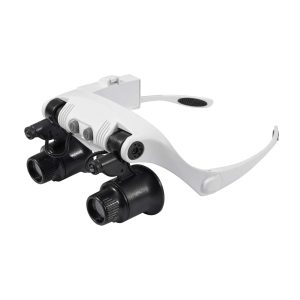 LUPA TIPO GAFAS CON 4 AUMENTOS