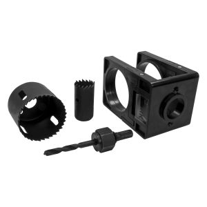 KIT DE INSTALACIÓN PARA CERRADURA DE PUERTA CON 4 PIEZAS