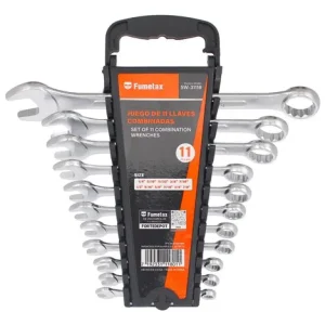 Llaves Combinadas Estándar 11 Piezas Sw-31118 Fumetax