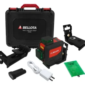 Nivel Láser 3x360 Grados Verde Bellota 7 nive llaser 360v 30m